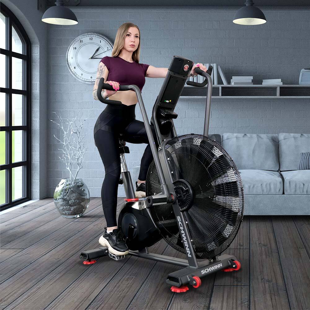 Аэробайке тренажер. Велотренажер Schwinn Airdyne. Велотренажер Schwinn Airdyne ad8 100475. Велотренажер аэродинамический Schwinn Airdyne ad8. Аэробайк.