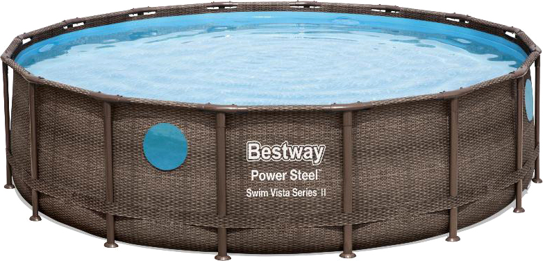 Bestway бассейн каркасный power steel swim vista