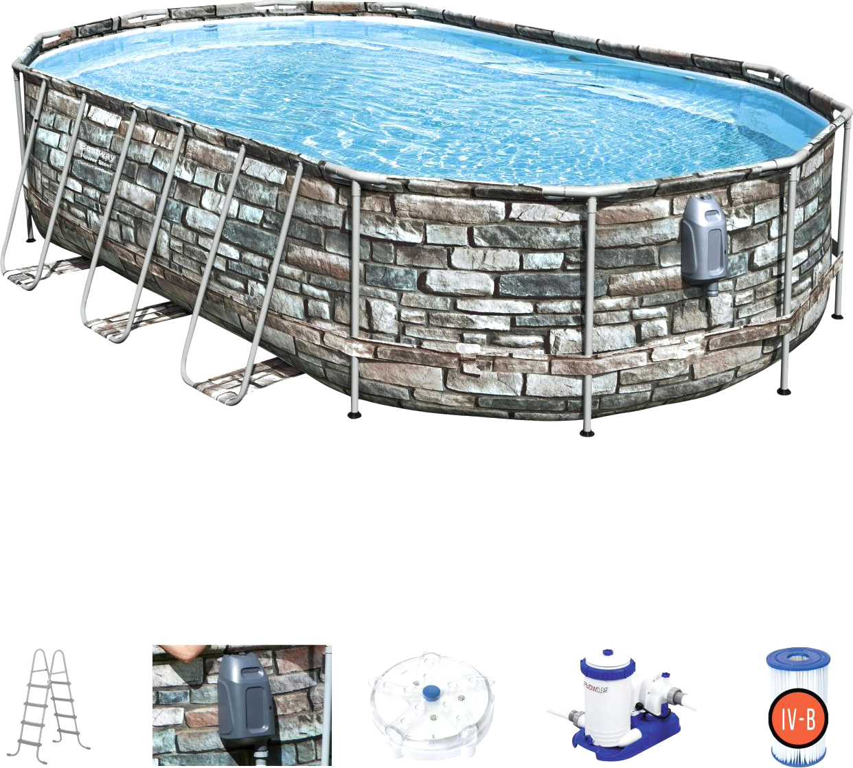 Bestway бассейн каркасный power steel swim vista. Овальная опалубка бассейн. 366*122 Фильтр насос.