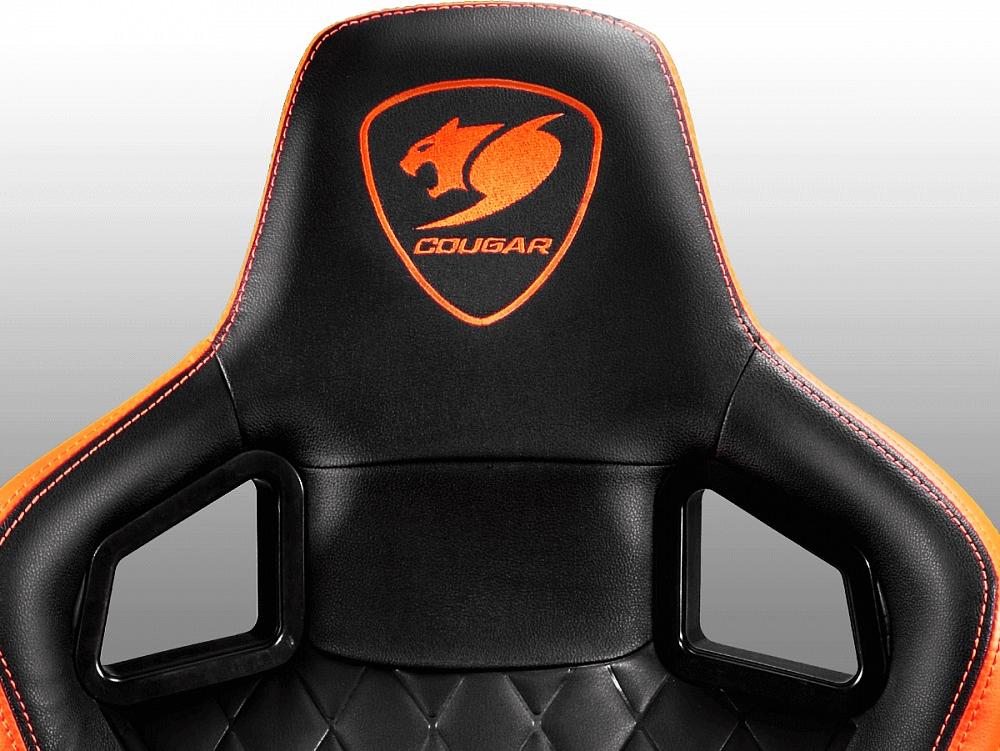 Кресло компьютерное игровое cougar armor titan black orange 3mattnxb 0001