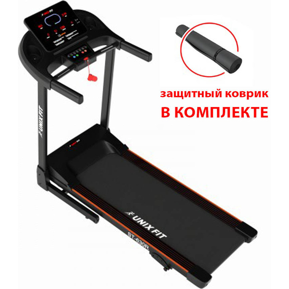 Беговая дорожка unixfit st-630r black %Future_395 (фото 1)