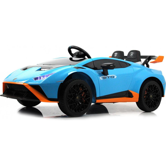 Детский электромобиль rivertoys lamborghini huracán sto blue %Future_395 (фото 1)