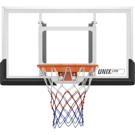 Баскетбольный щит unix line b-backboard-pc 50"x32" r45 %Future_395 (фото 1)